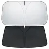 pare-soleil voiture pliable 4 couches 145x80 cm, pare-brise Voir les images du produit 2