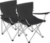 SONGMICS Campingstuhl klappbar Klappstühle 2er Set bis 120 Produktbild-Vorschau 1