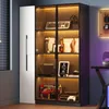 Vetrina Flieks con illuminazione a LED e armadio a rotelle, Anteprima dell’immagine prodotto 4