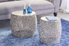 Konferenčný stolík Leaf set of 2 40cm silver 43226 Náhľad obrázku produktu 4