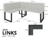 Eckbank Akiko NINA Metal [] -142x196 LINKS-SOFT 11- Produktbild-Vorschau 3