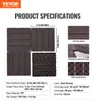 VEVOR Terrassenfliesen, 54er-Set, Balkonfliesen 295x295mm, Produktbild-Vorschau 7