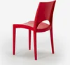 A red chair is shown from a rear-side angle against a white background. Produktbild-Vorschau