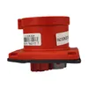 A red electrical connector with labels is shown against a white background. Produktbild-Vorschau