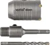 Bohrkrone 45 mm Dosenbohrer SDS PLUS Ziegel Marmor Beton Produktbild-Vorschau 2