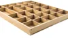Woodweaver Holzregal | 28 Fächer | 45x40x3,5cm | Hellbraun Produktbild-Vorschau 5