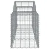 vidaXL Gabionen mit Hochbogen 25 Stk. 200x50x60/80 cm Produktbild-Vorschau 6