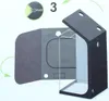 An illustration showing a step in assembling a grow tent. Produktbild-Vorschau