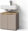 Waschbeckenunterschrank Livinity Timavo Greige 60 x 57.5 cm Produktbild-Vorschau 1
