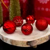 Giftsome 60 Weihnachtskugeln Set - Christbaumkugeln Rot - Produktbild-Vorschau 6