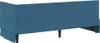 vidaXL Rohový rám postele s čelem modrý 80 cm x 200 cm Náhled obrázku produktu 7