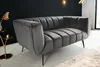 riess-ambiente Design 2-Sitzer Sofa NOBLESSE 165cm grau Produktbild-Vorschau 2