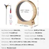 SucceBuy Roue d'exercice en bois pour chats, grand tapis Voir les images du produit 7
