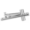 A stainless steel door pivot hinge is shown against a white background. Voir les images du produit