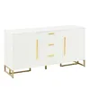 Merax Kommode Sideboard, mit 2 Türen & 3 Schubladen, Produktbild-Vorschau 8