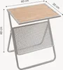 Stolik pomocniczy z półką na gazety „Jäller” metal 48 x 40 Podgląd zdjęcia produktu 4