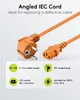 goobay Netzkabel Kaltgerätekabel abgewinkelt orange 2 m Anteprima dell’immagine prodotto 4