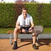bonmedico Elastische Fußgelenk-Bandage Fußbandage Produktbild-Vorschau 2