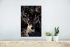 MuchoWow® Poster Hirsche - Gold - Pflanzen 20x30 cm - Produktbild-Vorschau 5