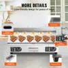 VEVOR Gril électrique commercial, 4400 W, gril semi-plat Voir les images du produit 6