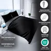 Bettwäsche 155x220 cm Baumwolle Luxus Satin 300 TC Produktbild-Vorschau 3