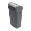 Curver Abfalleimer mit Schwingdeckel schwarz 50L Produktbild-Vorschau 4