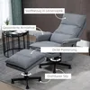 HOMCOM massagestoel met voetbank, elektrische tv-stoel met Productafbeelding-voorbeeld 6