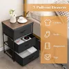 Nachttisch Kommode mit Schubladen, Wohnzimmerschrank Produktbild-Vorschau 3