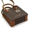 Kabelka Michael Kors Mercer Extra Small, hnědá Náhled obrázku produktu 6