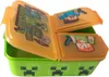 Minecraft orange Brotdose 18,5 x 13,5 x 5,5 cm Kinder Produktbild-Vorschau 4