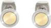 Boccia Titanium 0541-02 Damen Ohrstecker Titan Bicolor Gold Produktbild-Vorschau 2