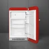 SMEG FAB10RRD6 Stand-Kühlschrank Rechtsanschlag Rot 50s Produktbild-Vorschau 2
