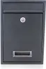 Bituxx Briefkasten klein mit Namensschild Schwarz MS-16848 Produktbild-Vorschau 3