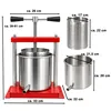Obstpresse Fruchtpresse Saftpresse Obstmühle Manuell Produktbild-Vorschau 12