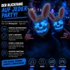 Horror Hase LED Grusel Maske - wie aus Purge steuerbar, Produktbild-Vorschau 7