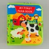 Montessori-Sinnesbuch „Tierbauernhof“ mit Klettverschluss Produktbild-Vorschau 2