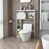 COSTWAY Toilettenschrank mit Schiebetür, Toilettenregal Produktbild-Vorschau 8