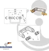 Schlösser Wasserzählerbügel Edelstahl 2280 für 110mm WZ Produktbild-Vorschau 3