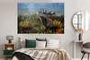 MuchoWow® Poster Rehe - Pflanzen - Nebel 180x120 cm - Produktbild-Vorschau 4