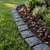 GARDENIX Rasenkante 1.8 m Granit Pflastersteine Optik Produktbild-Vorschau 9