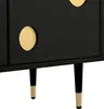 Merax TV skříňka 170×36×54 cm, TV nábytek s mřížkovou Náhled obrázku produktu 9