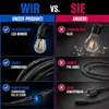 XUDO Outdoor Lichterketten 10m – 2700K Warmweiß – 10 Produktbild-Vorschau 9