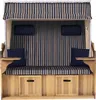 Strandkorb Ostsee 2,5-Sitzer 150cm breit in Beige Weiß Blau Produktbild-Vorschau 2