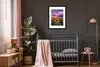 MuchoWow® Gerahmtes Poster Blumen - Himmel - Lila - Produktbild-Vorschau 6