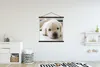 MuchoWow® Textilposter Eine Nahaufnahme eines müden Produktbild-Vorschau 2