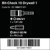 Assortiment d'embouts WERA Bit-Check 10 Drywall 1 Voir les images du produit 14