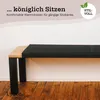 Cuscino XXL con 1 listello, rivestimento per panca, morbido Anteprima dell’immagine prodotto 6