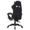 vidaXL Gaming-Stuhl mit RGB LED-Leuchten Weiß und Schwarz Produktbild-Vorschau 4
