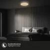 Stropní svítidlo Briloner Pulup LED, stmívatelné, dálkové Náhled obrázku produktu 8