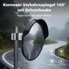 Wiltec Verkehrsspiegel 45 cm konvex mit Schutzhaube Produktbild-Vorschau 5